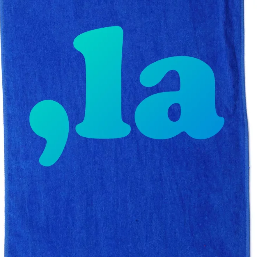 Comma La Kamala Harris Gift Platinum Collection Golf Towel