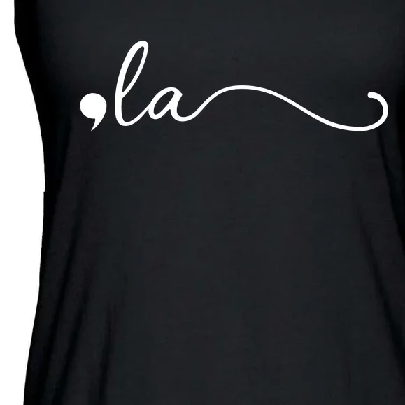 Comma La Kamala Harris Ladies Essential Flowy Tank