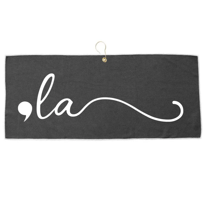 Comma La Kamala Harris Large Microfiber Waffle Golf Towel