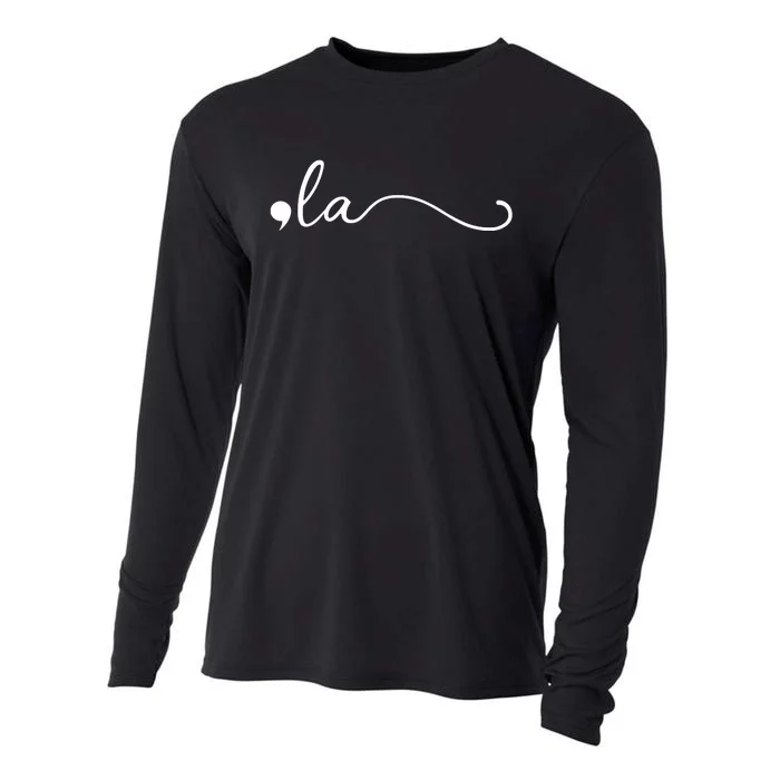 Comma La Kamala Harris Cooling Performance Long Sleeve Crew