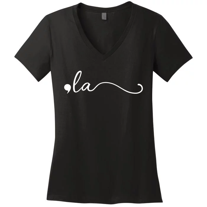 Comma La Kamala Harris Women's V-Neck T-Shirt