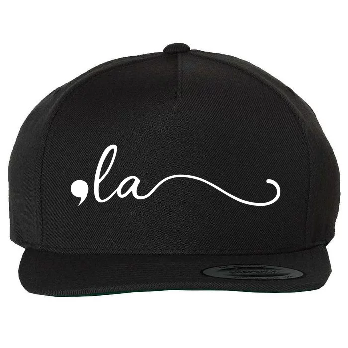 Comma La Kamala Harris Wool Snapback Cap