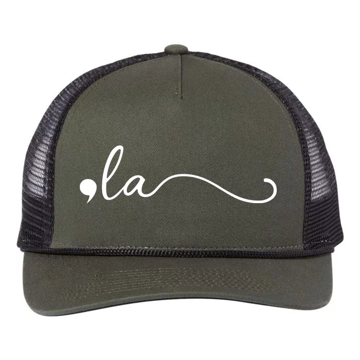 Comma La Kamala Harris Retro Rope Trucker Hat Cap