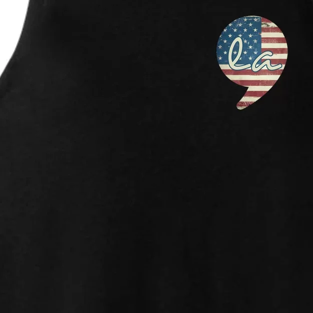 Comma La Kamala Harris For President 2024 Election Comma La Ladies Tri-Blend Wicking Tank