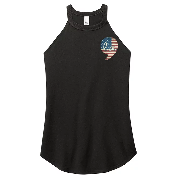 Comma La Kamala Harris For President 2024 Election Comma La Women’s Perfect Tri Rocker Tank