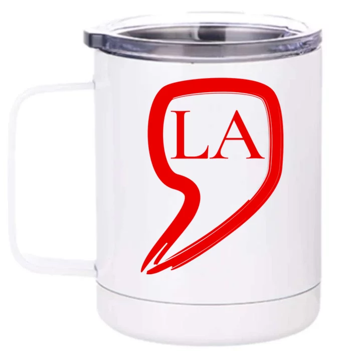 Comma La Kamala Harris Front & Back 12oz Stainless Steel Tumbler Cup