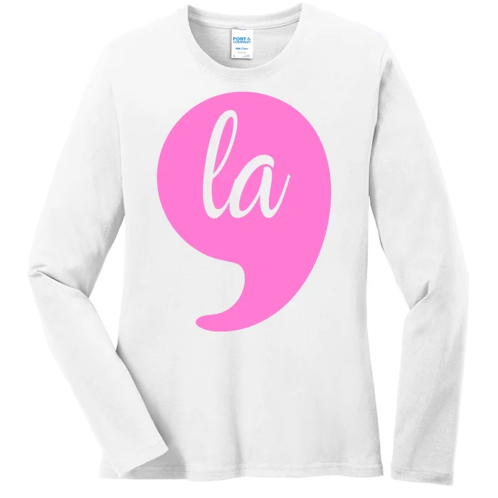 Comma La Kamala Harris Ladies Long Sleeve Shirt