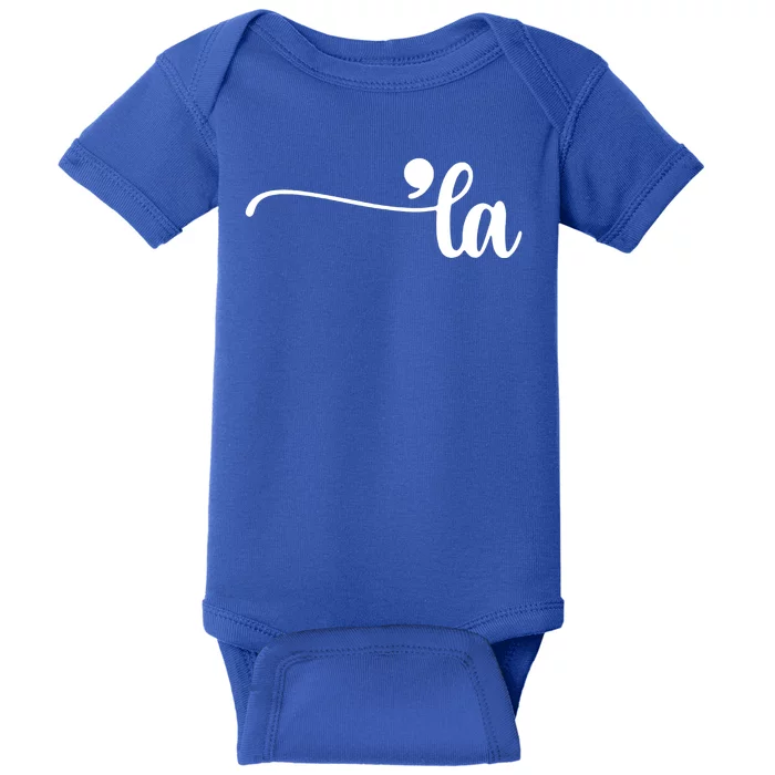 Comma La Kamala Harris Election Baby Bodysuit