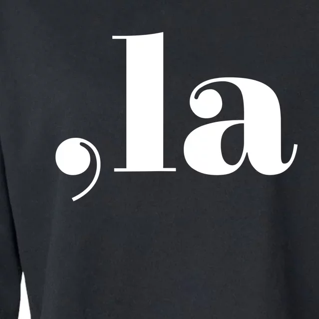 Comma La Kamala Cropped Pullover Crew