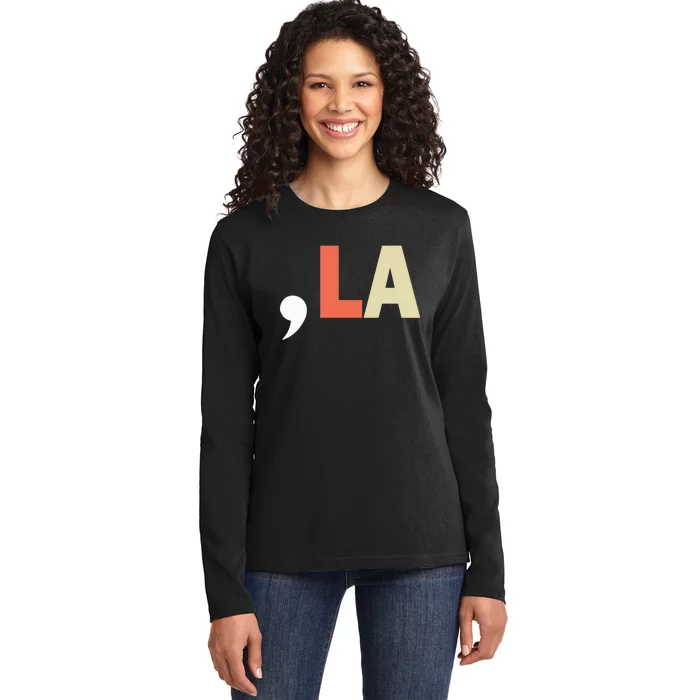 Comma La Kamala Harris Ladies Long Sleeve Shirt