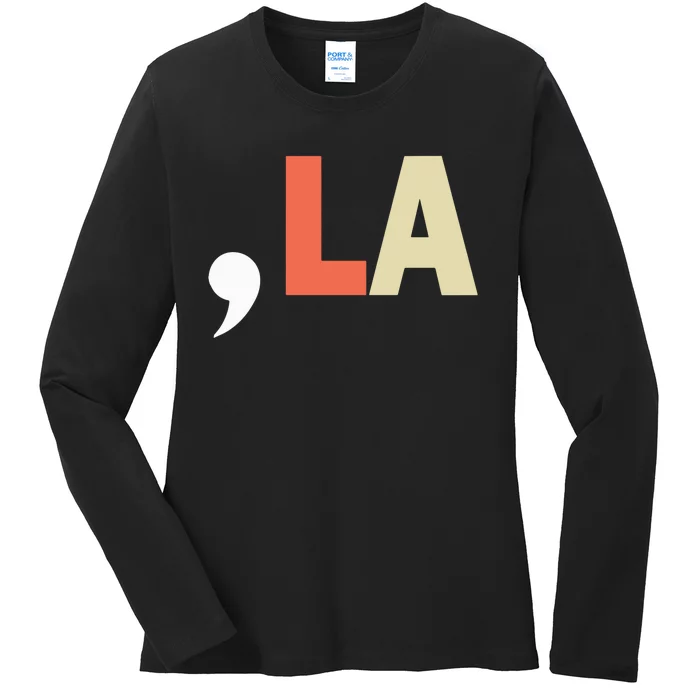 Comma La Kamala Harris Ladies Long Sleeve Shirt