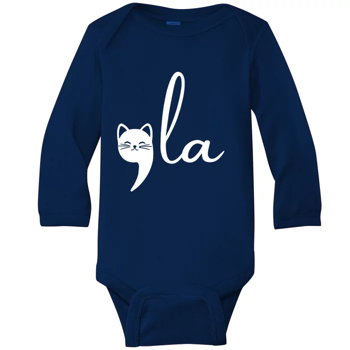 Comma La Kamala Baby Long Sleeve Bodysuit