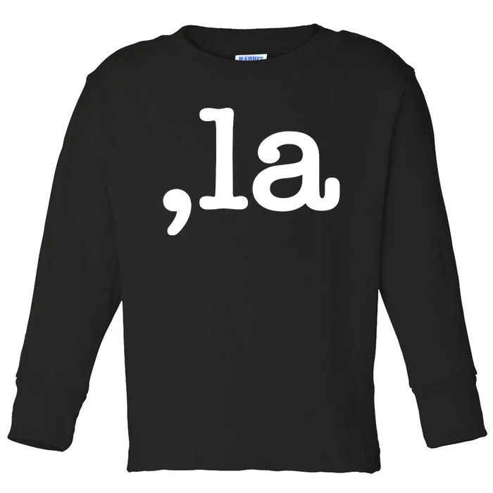 Comma La Kamala Toddler Long Sleeve Shirt