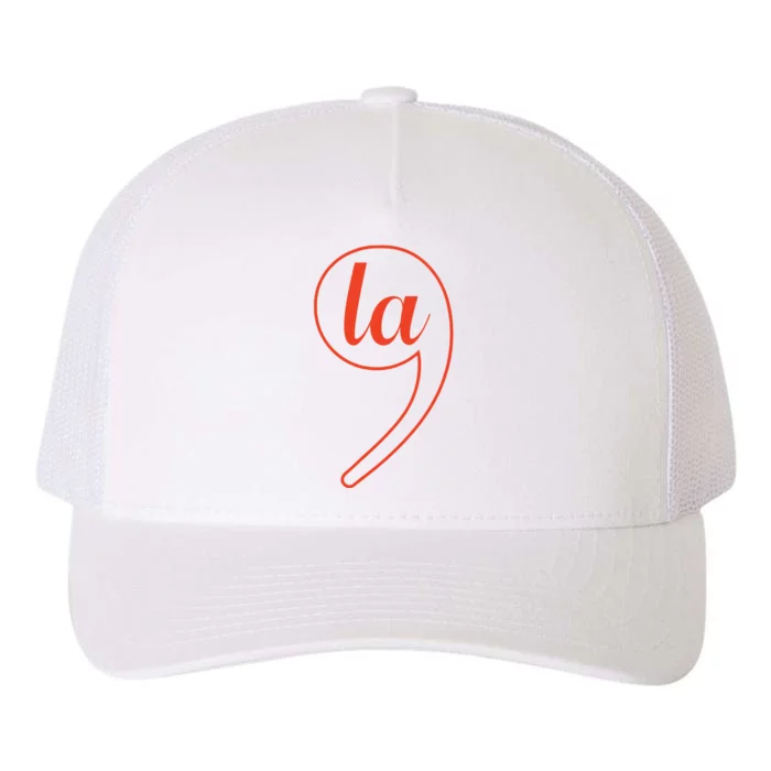 Comma La Kamala Harris Yupoong Adult 5-Panel Trucker Hat