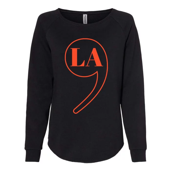 Comma La Kamala Harris Gift Womens California Wash Sweatshirt