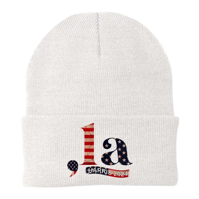 Comma La Kamala Harris For President 2024 Knit Cap Winter Beanie