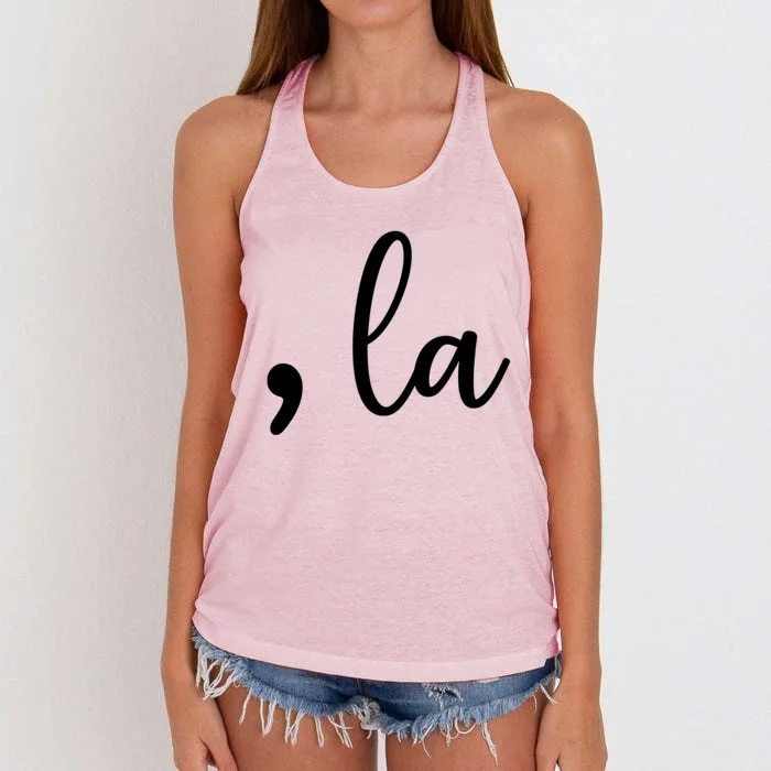 Comma La Kamala Gift Women's Knotted Racerback Tank