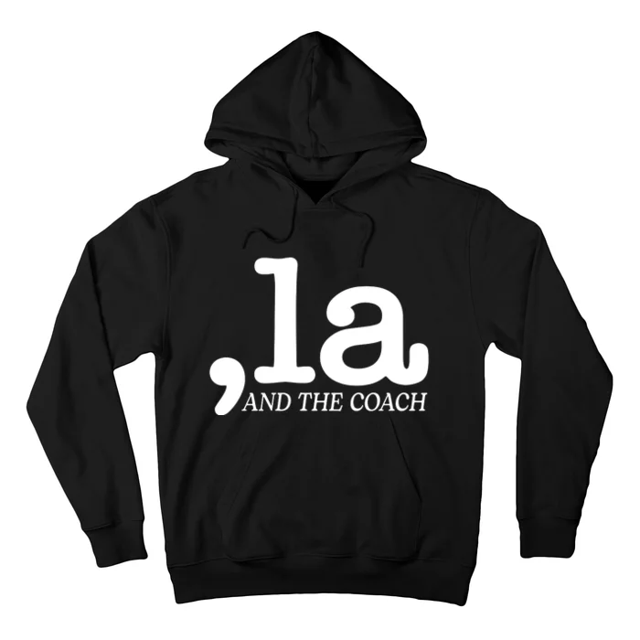 Comma La Kamala Harris Tim Walz Coach 2024 La Comma Hoodie