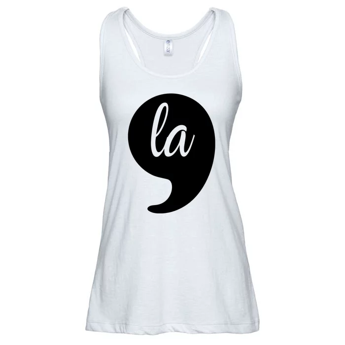 Comma La Kamala Harris For President 2024 Election Ladies Essential Flowy Tank