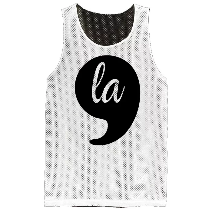 Comma La Kamala Harris For President 2024 Election Mesh Reversible Basketball Jersey Tank