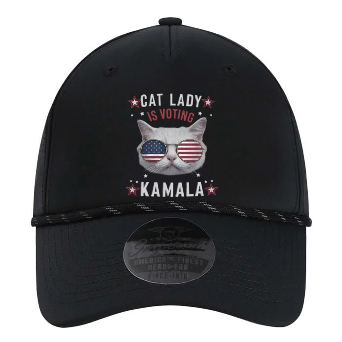 Cat Lady Kamala Harris For President 2024 Performance The Dyno Cap