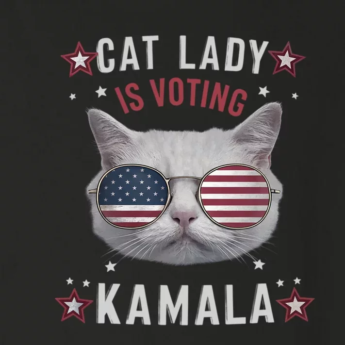 Cat Lady Kamala Harris For President 2024 Toddler Long Sleeve Shirt