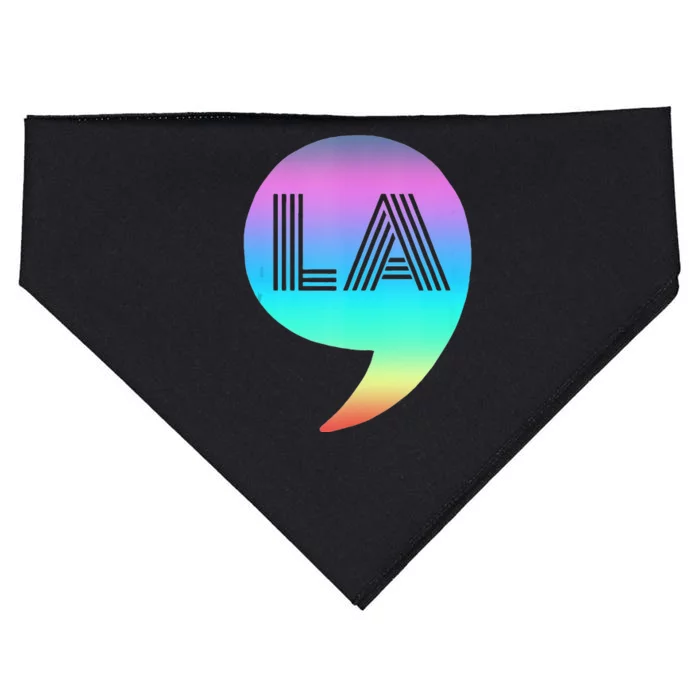 Comma La Kamala Harris USA-Made Doggie Bandana