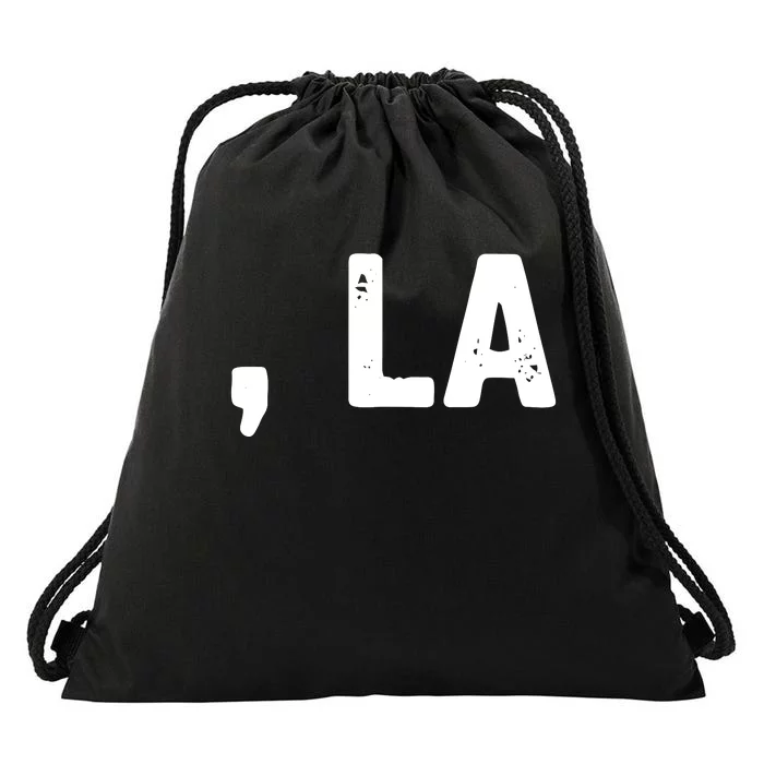 Comma La Kamala Harris Joe Biden 2024 Democrat Drawstring Bag