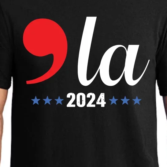 Comma La Kamala Harris For President 2024 Election Pajama Set