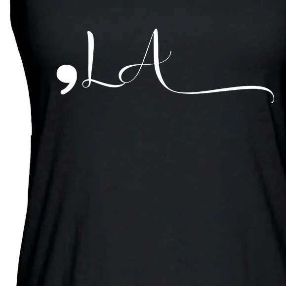 Comma La Kamala Harris Ladies Essential Flowy Tank