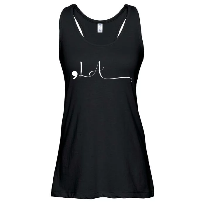 Comma La Kamala Harris Ladies Essential Flowy Tank