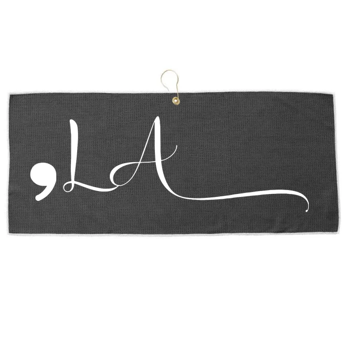 Comma La Kamala Harris Large Microfiber Waffle Golf Towel