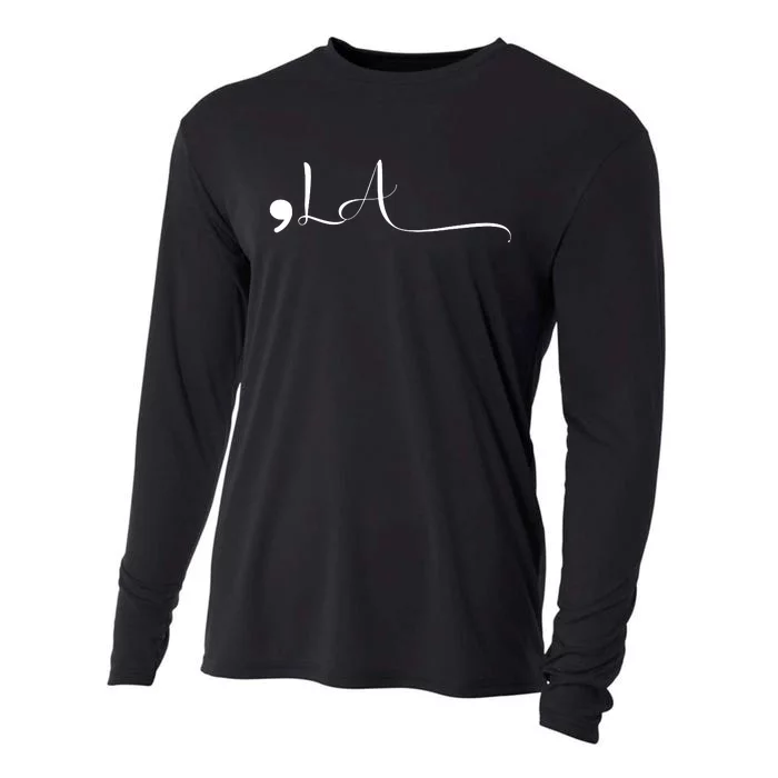 Comma La Kamala Harris Cooling Performance Long Sleeve Crew