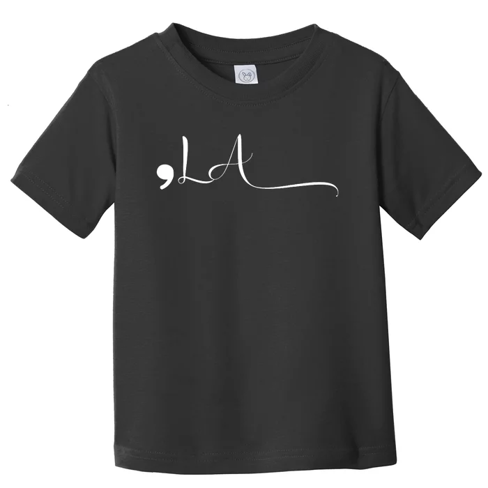 Comma La Kamala Harris Toddler T-Shirt