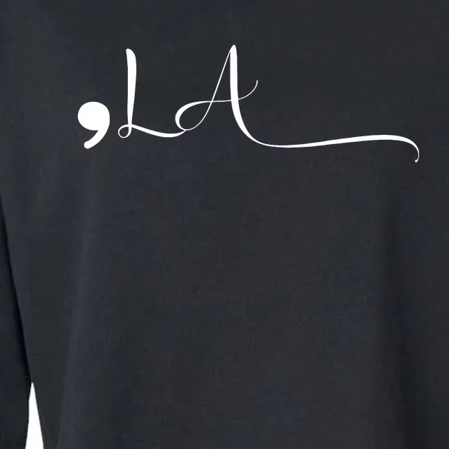 Comma La Kamala Harris Cropped Pullover Crew