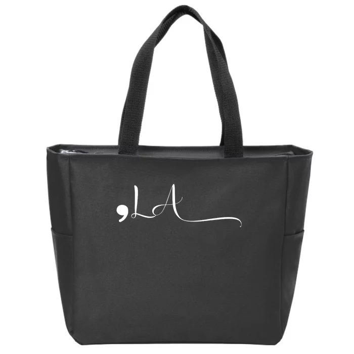 Comma La Kamala Harris Zip Tote Bag