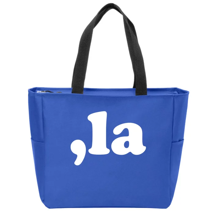 Comma La Kamala Harris Zip Tote Bag