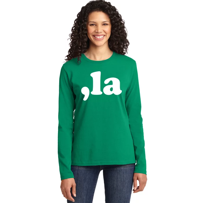 Comma La Kamala Harris Ladies Long Sleeve Shirt