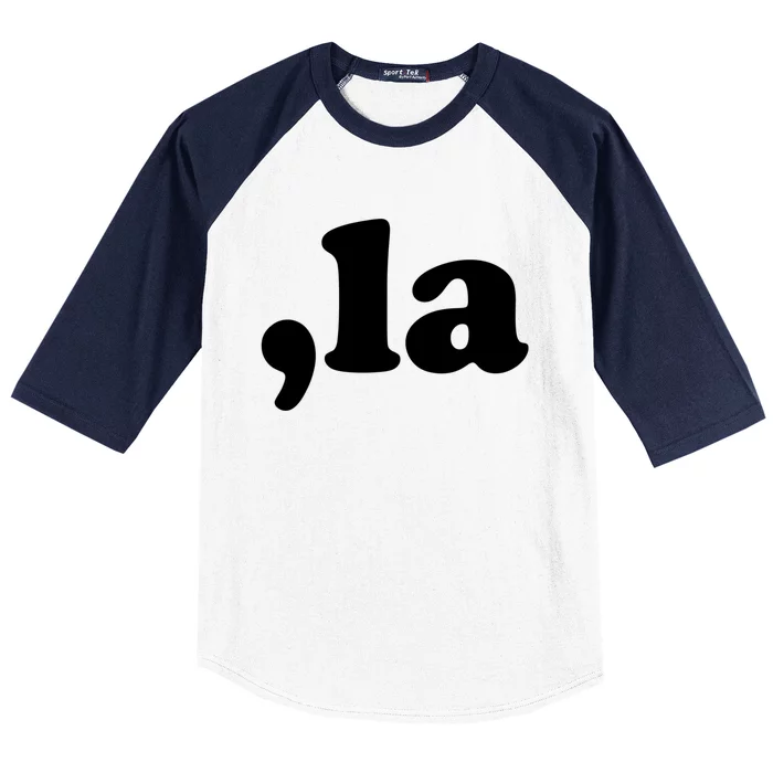 Comma La Kamala Harris Baseball Sleeve Shirt