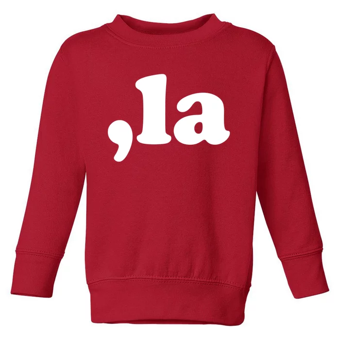 Comma La Kamala Harris Toddler Sweatshirt