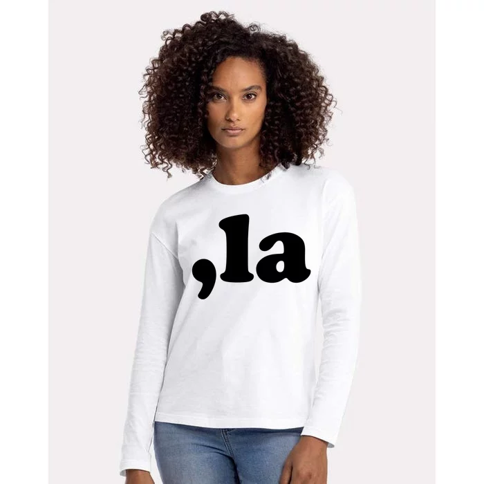 Comma La Kamala Harris Womens Cotton Relaxed Long Sleeve T-Shirt