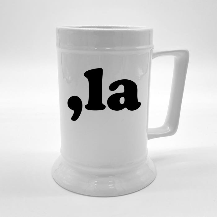 Comma La Kamala Harris Front & Back Beer Stein