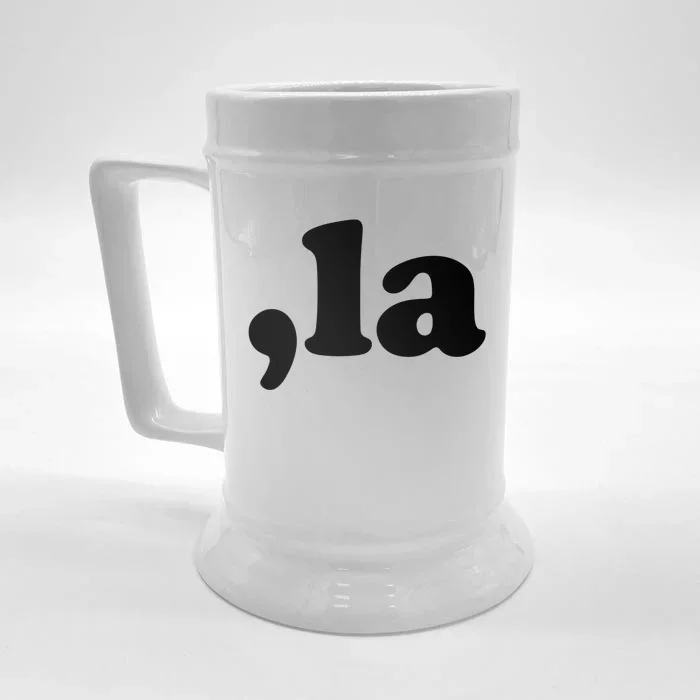 Comma La Kamala Harris Front & Back Beer Stein