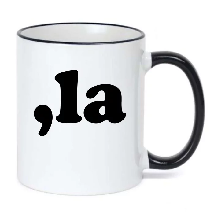 Comma La Kamala Harris Black Color Changing Mug