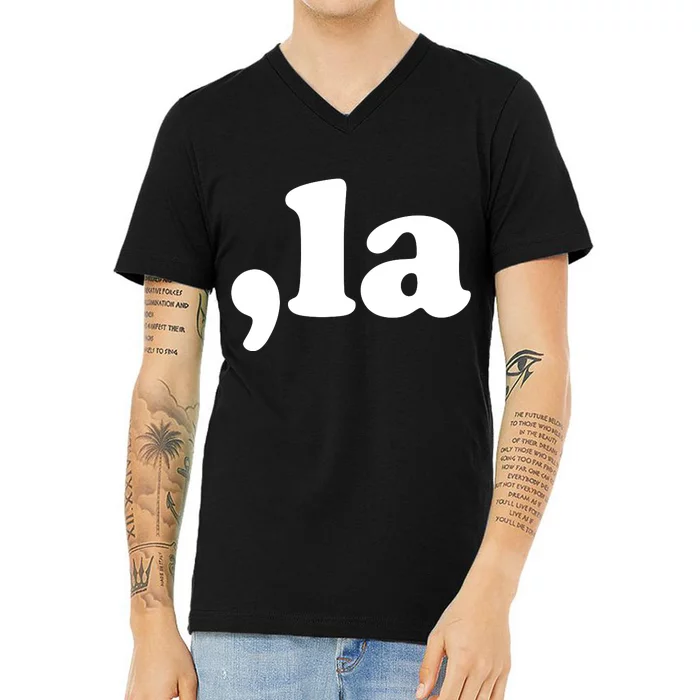 Comma La Kamala Harris V-Neck T-Shirt