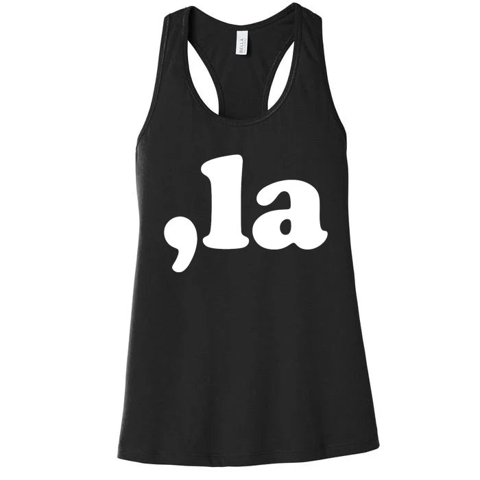 Comma La Kamala Harris Women's Racerback Tank