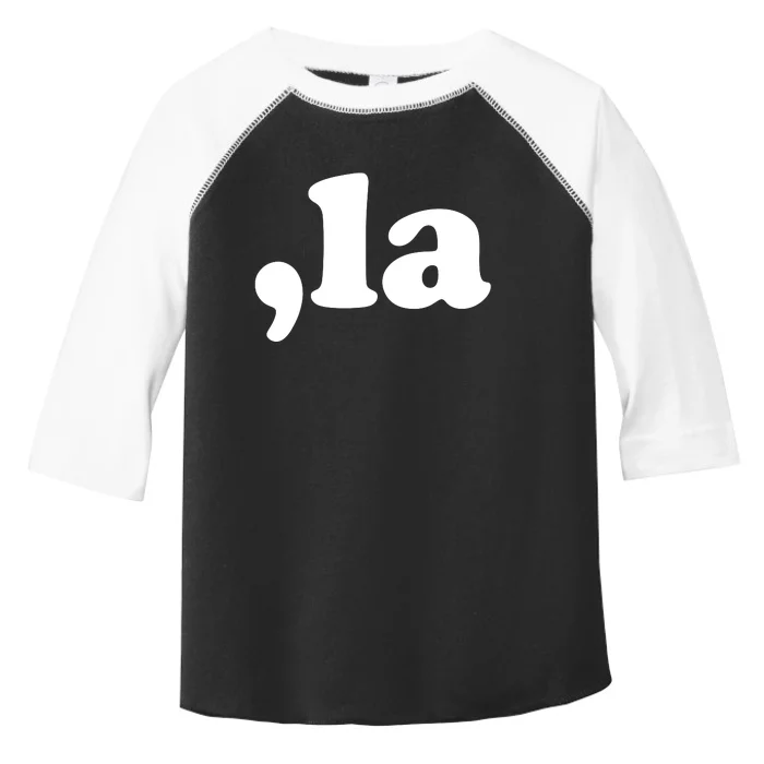 Comma La Kamala Harris Toddler Fine Jersey T-Shirt