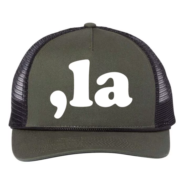 Comma La Kamala Harris Retro Rope Trucker Hat Cap