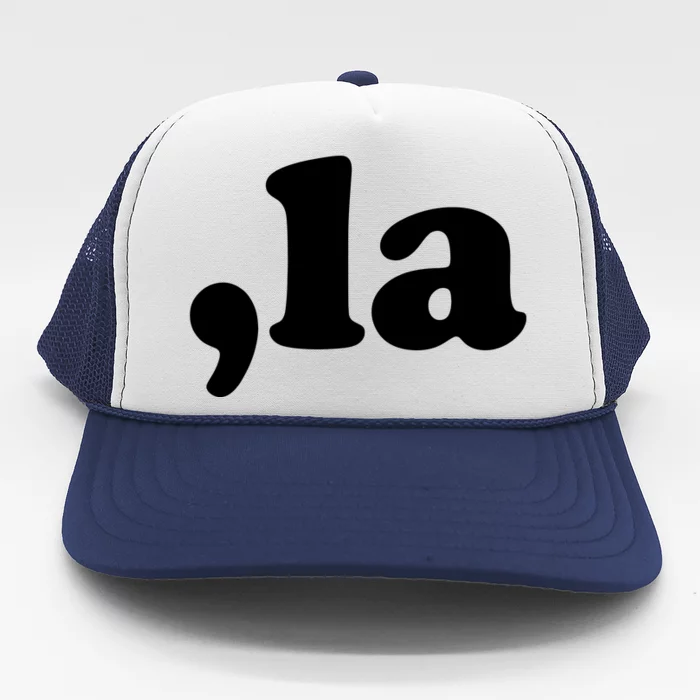 Comma La Kamala Harris Trucker Hat