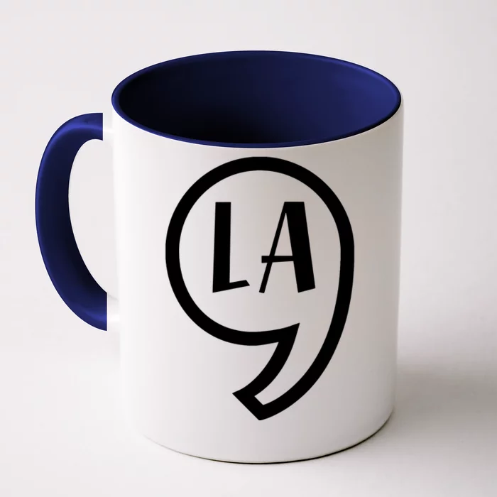 Comma La Kamala Harris Comma La Front & Back Coffee Mug